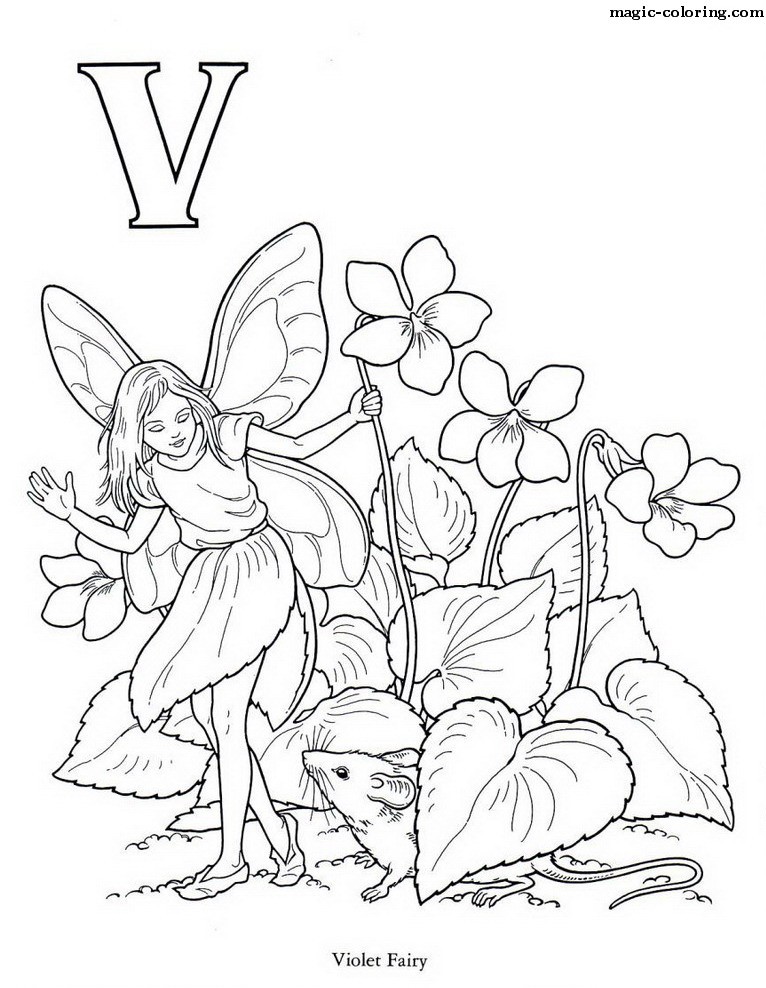 Violet Fairy Image