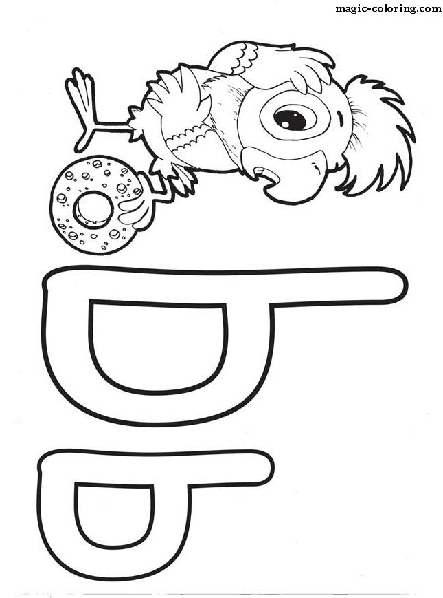 Magic Coloring Wondering Parrot Coloring Page For Russian