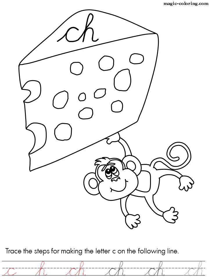 Ch for Monkey Climbing Cheese