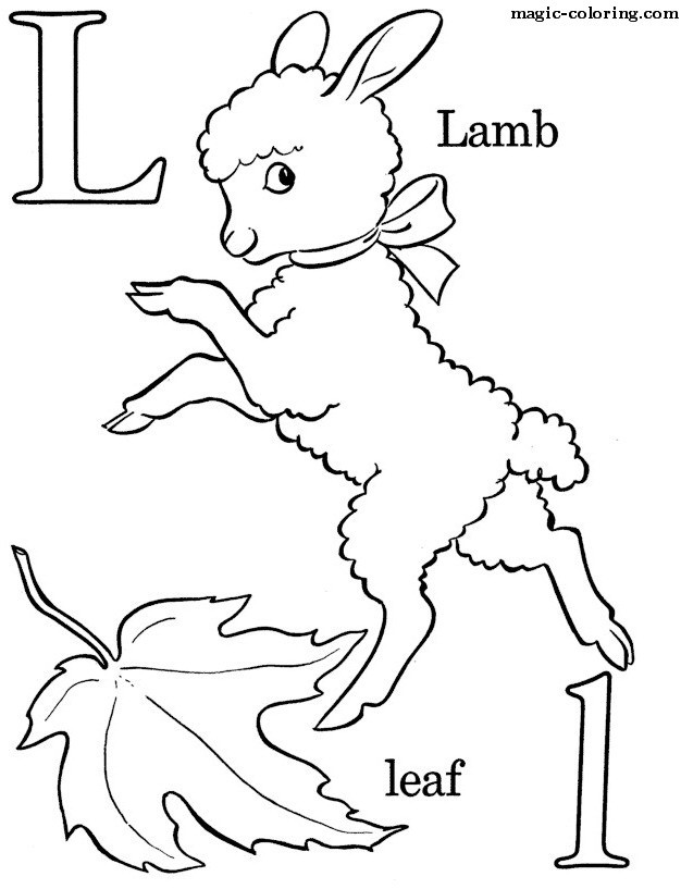 L for Leaf and Lamb