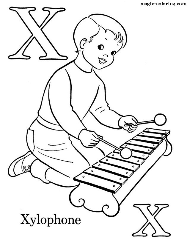 X for Xylophone