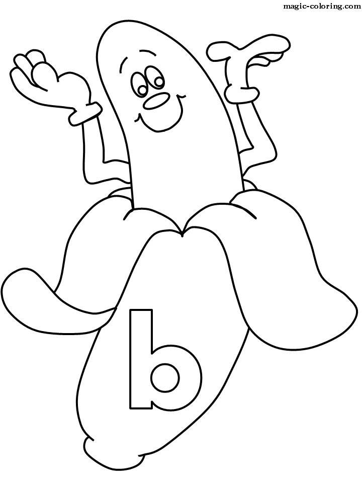 B for Banana