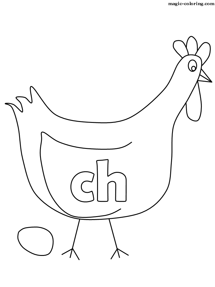 Ch for Chicken