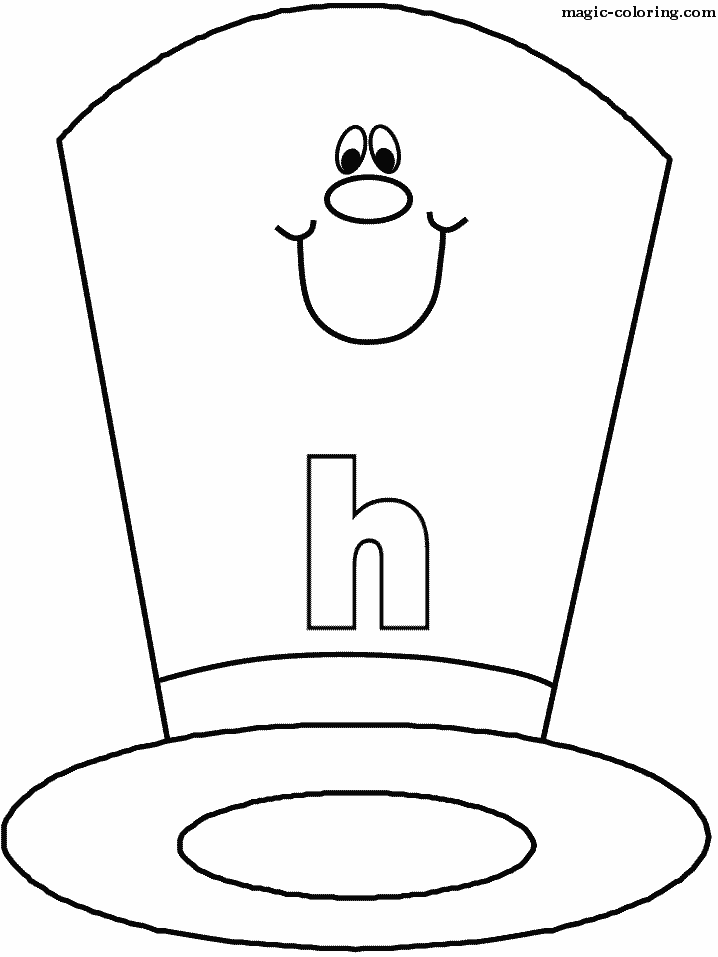 H for Smiling Hat