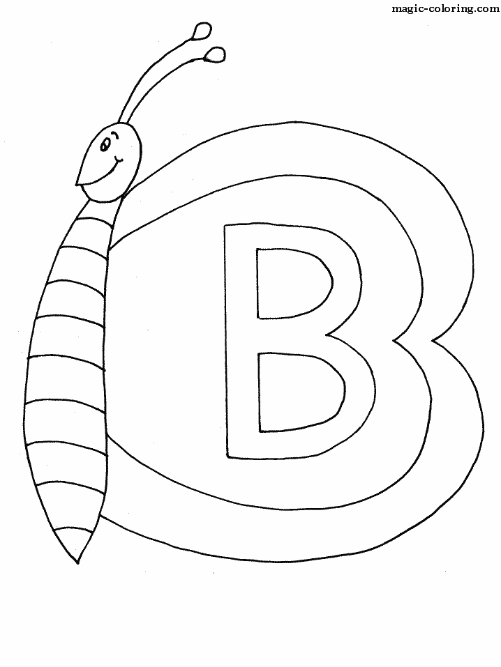B for Butterfly