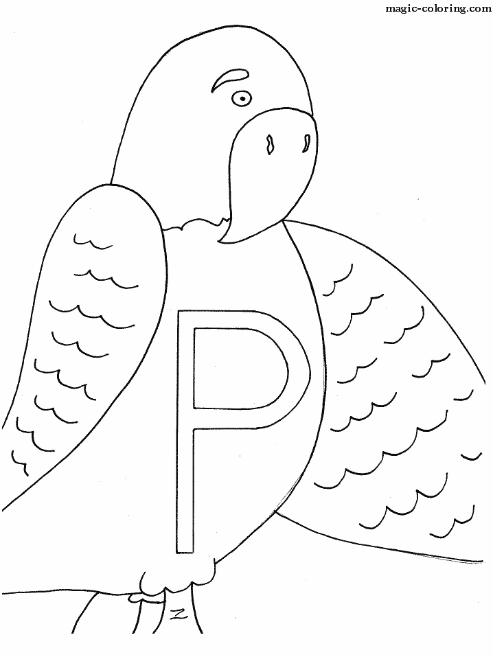 P for Parrot