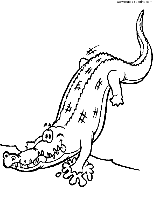 Jumping Aligator