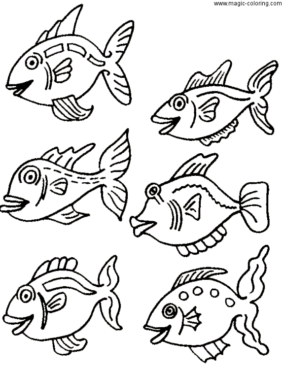 Small Fish Fast Coloring