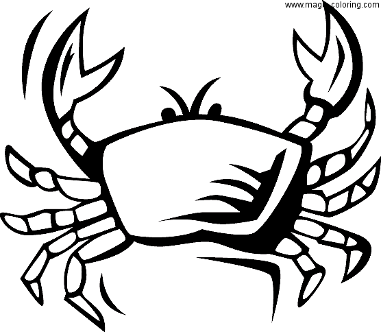 Crab Coloring