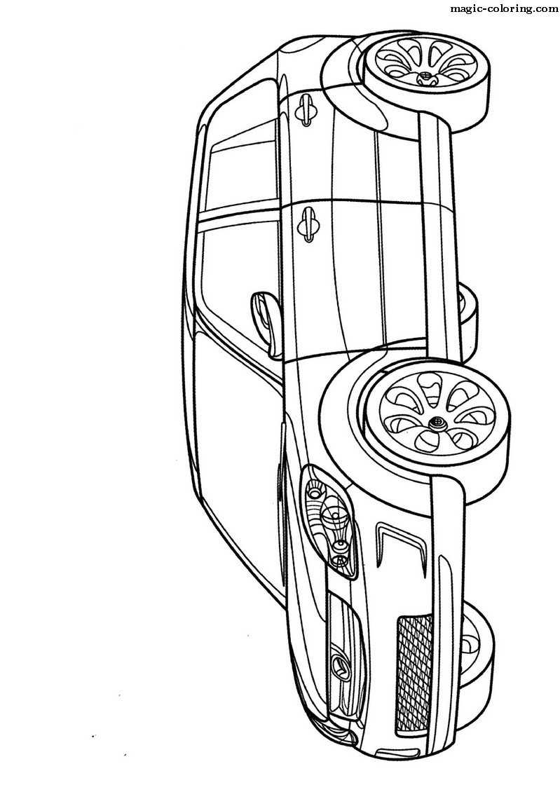 Download MAGIC-COLORING | Mazda cars coloring pages