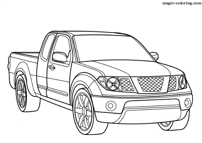 6300 Nissan Car Coloring Pages  Best HD