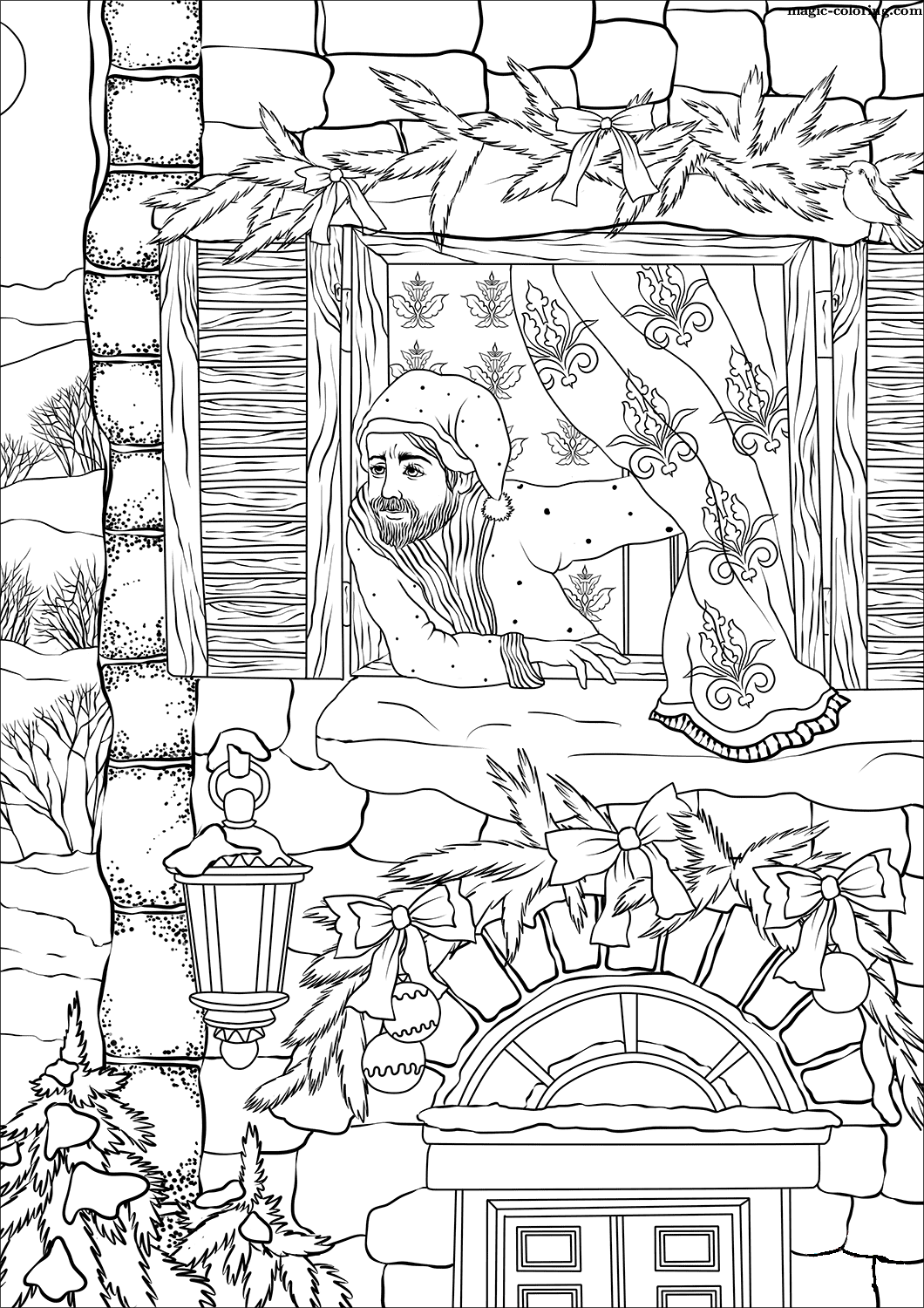I opened up the window Coloring Page