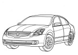 Magic Coloring Nissan Cars Pages Altima Hybrid