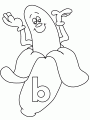 b printable coloring pages - photo #3